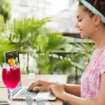 happy relaxed job seeker looking for work
