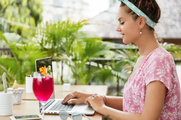 happy relaxed job seeker looking for work