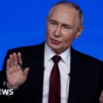 Putinův výhled na mír, ekonomiku a probíhající válku na Ukrajině